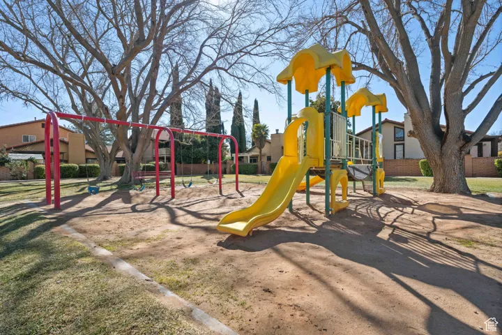 View of community playground