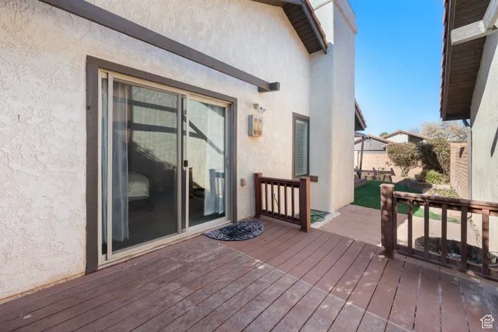 Private patio off of Primary Suite