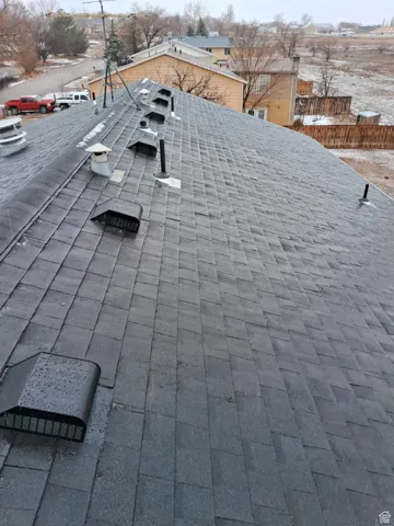 Details with roof with shingles