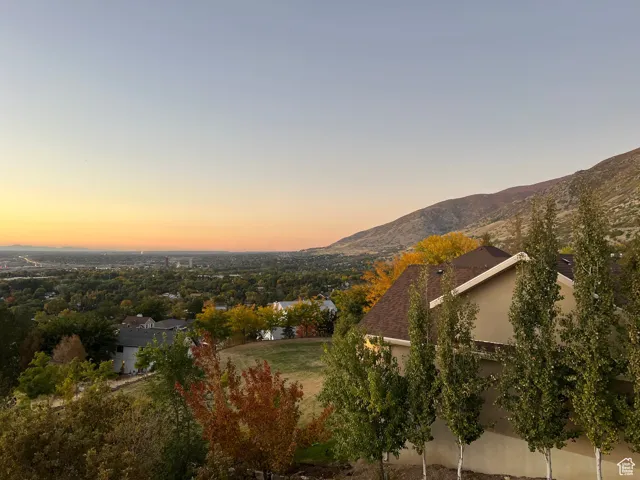 View of property view of mountains