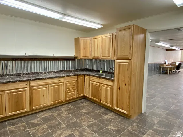 Kitchen with a sink