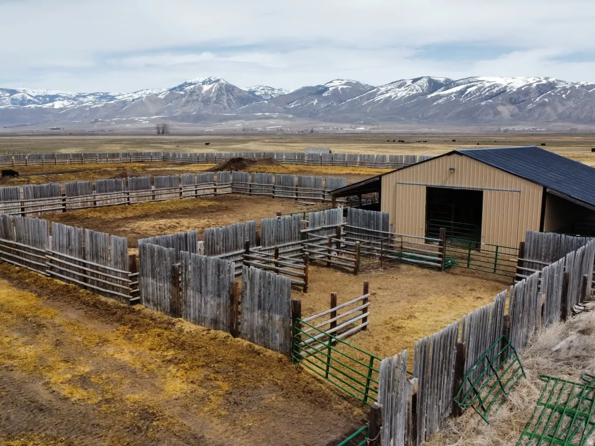 Exterior space with a rural view