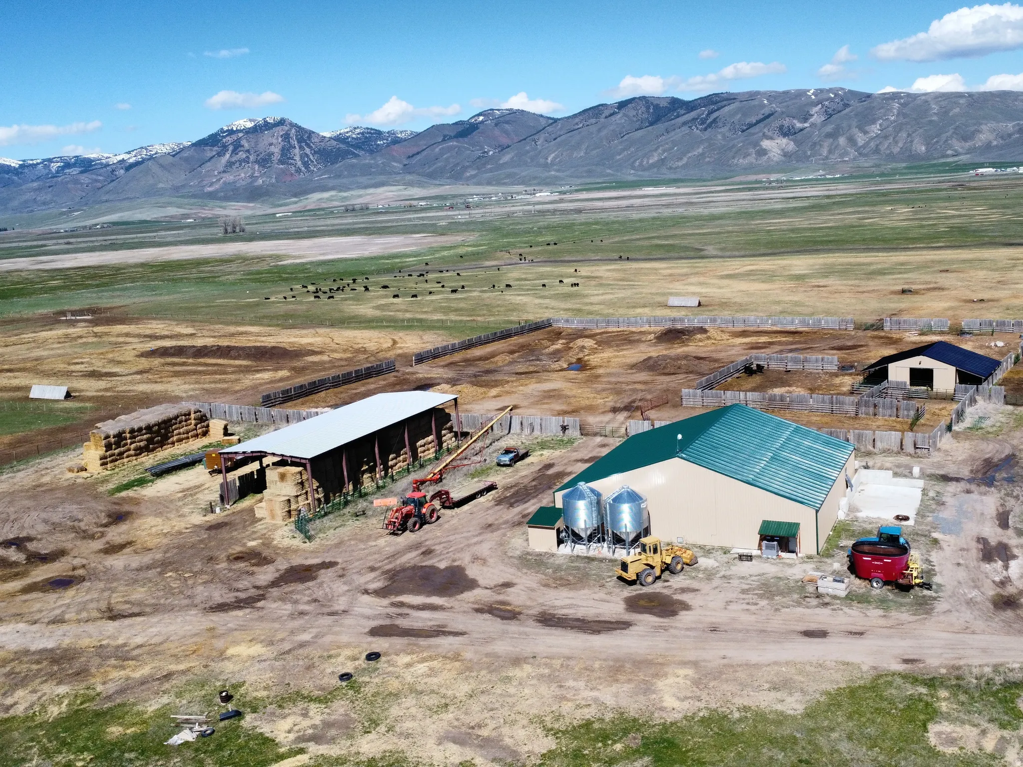 View of rural area with a mountain backdrop