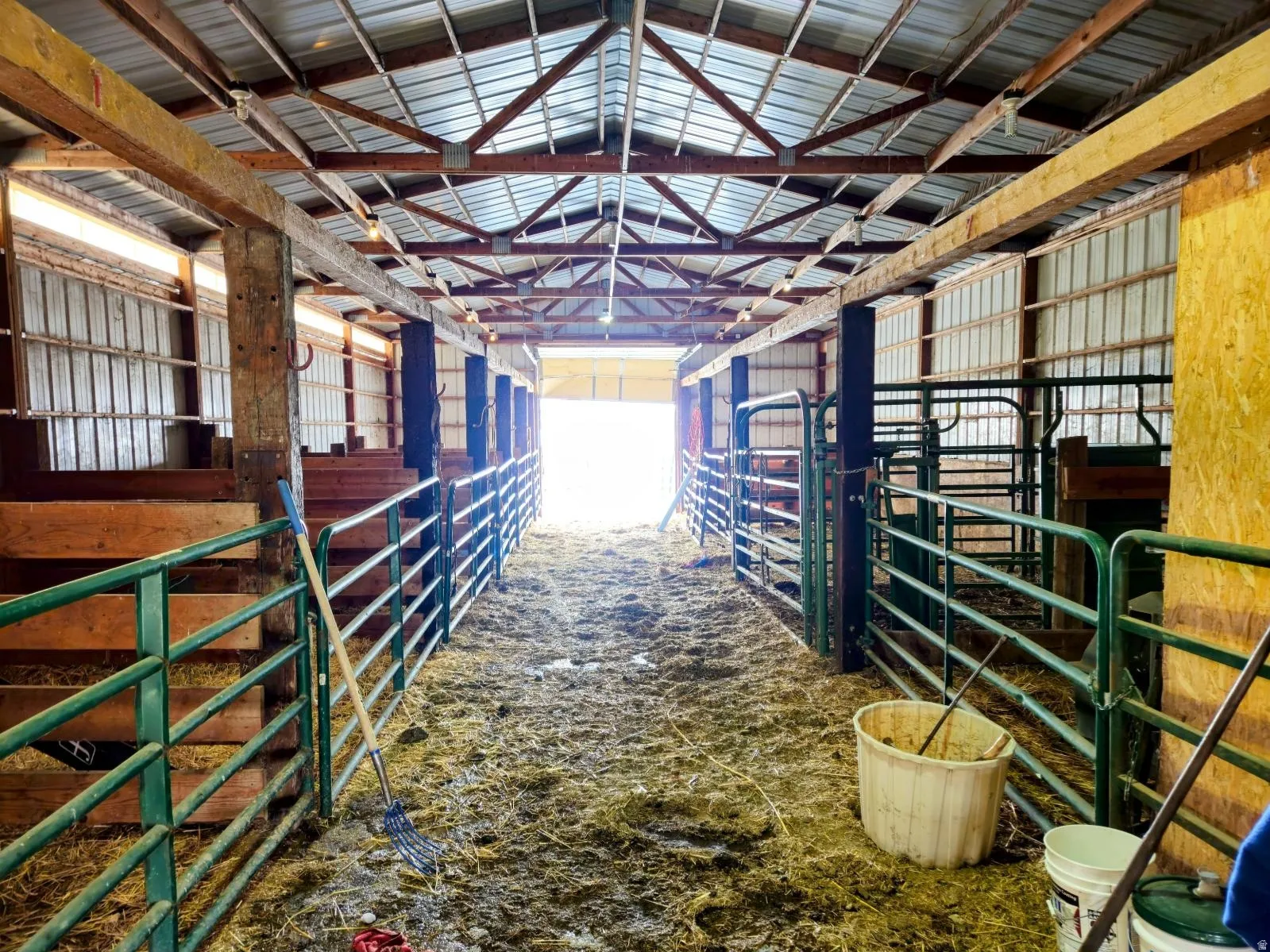 View of stable