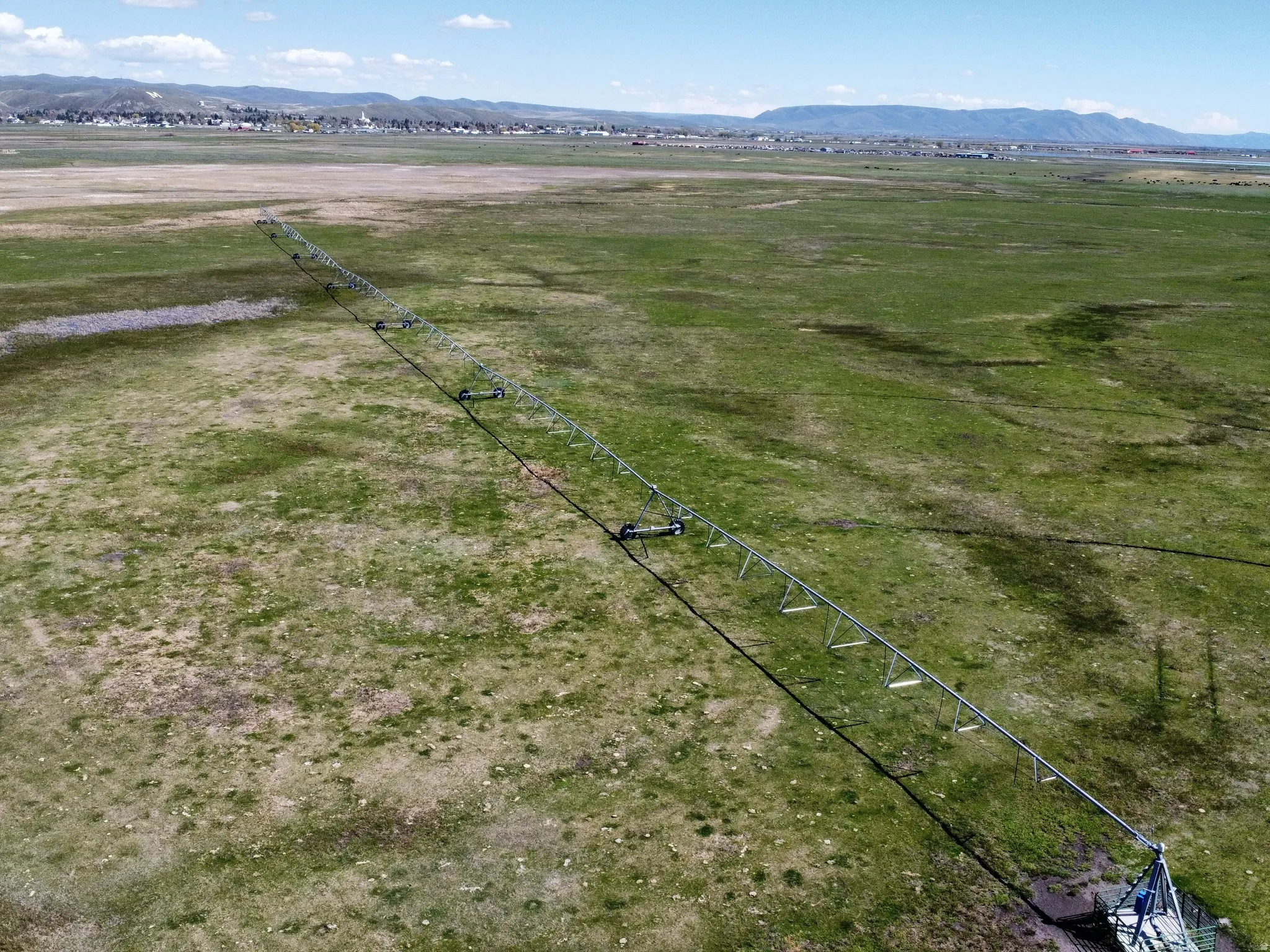View of rural area featuring a mountain backdrop