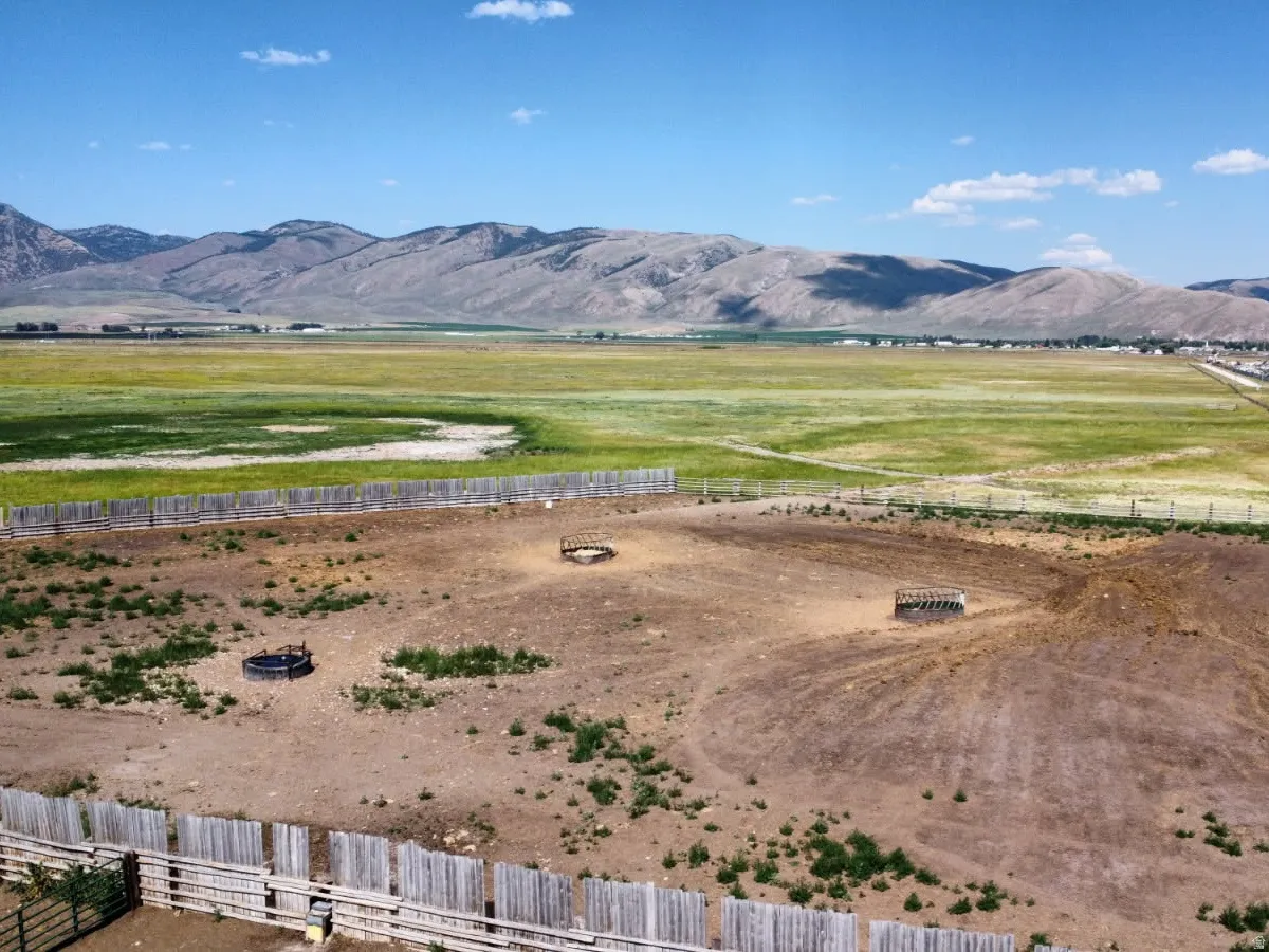 Mountain view featuring rural landscape