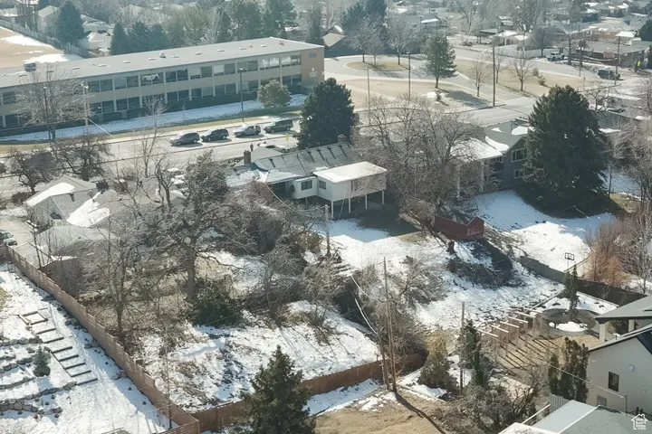 Aerial general view looking south