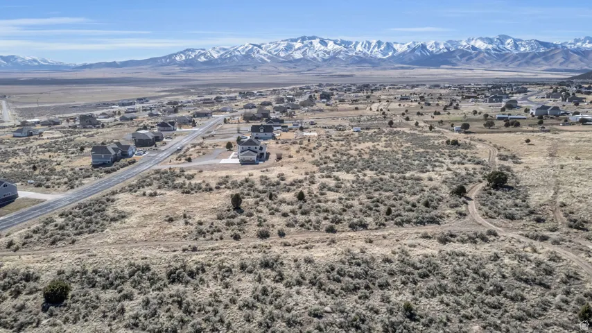 Mountain view featuring a desert view