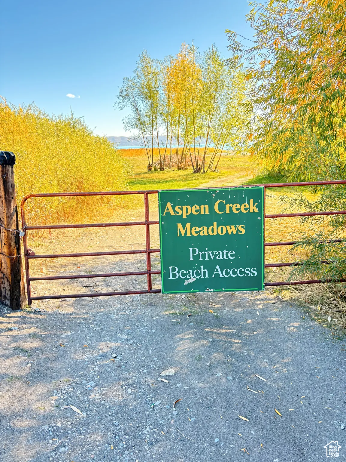 Exterior view of a gate
