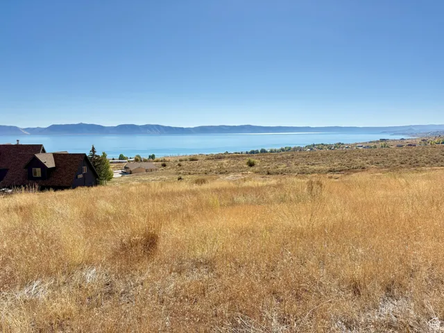 Water view featuring a mountainous background