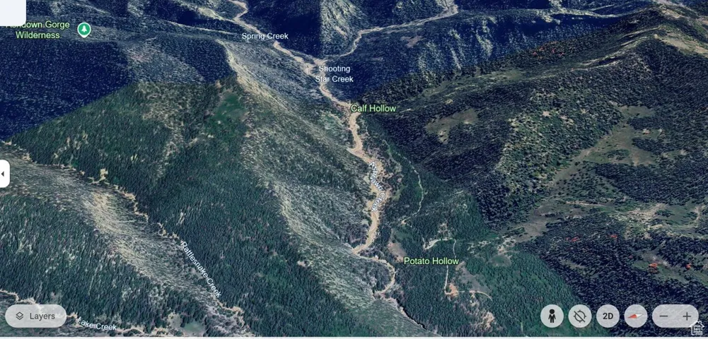 Map location