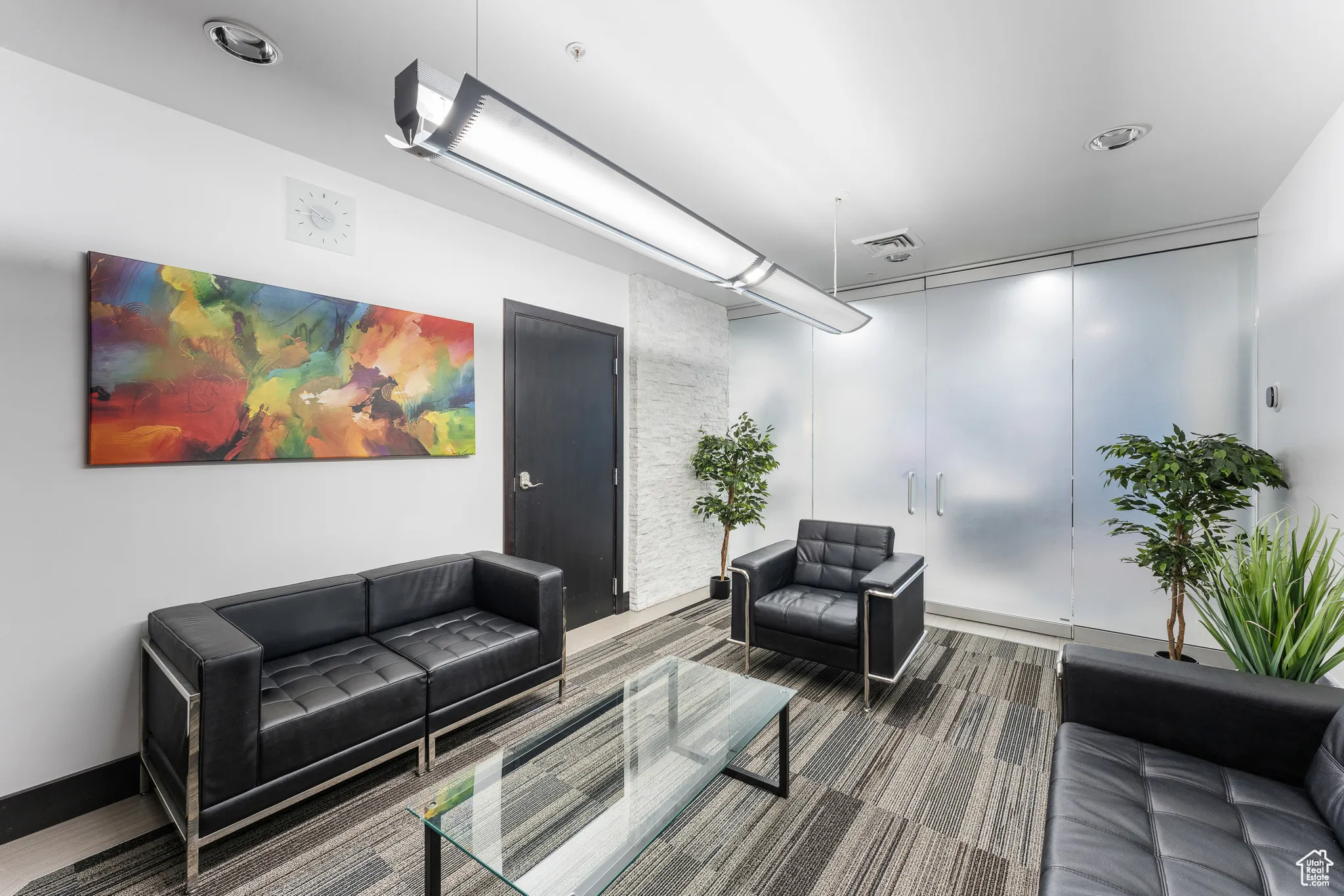 Common area featuring visible vents