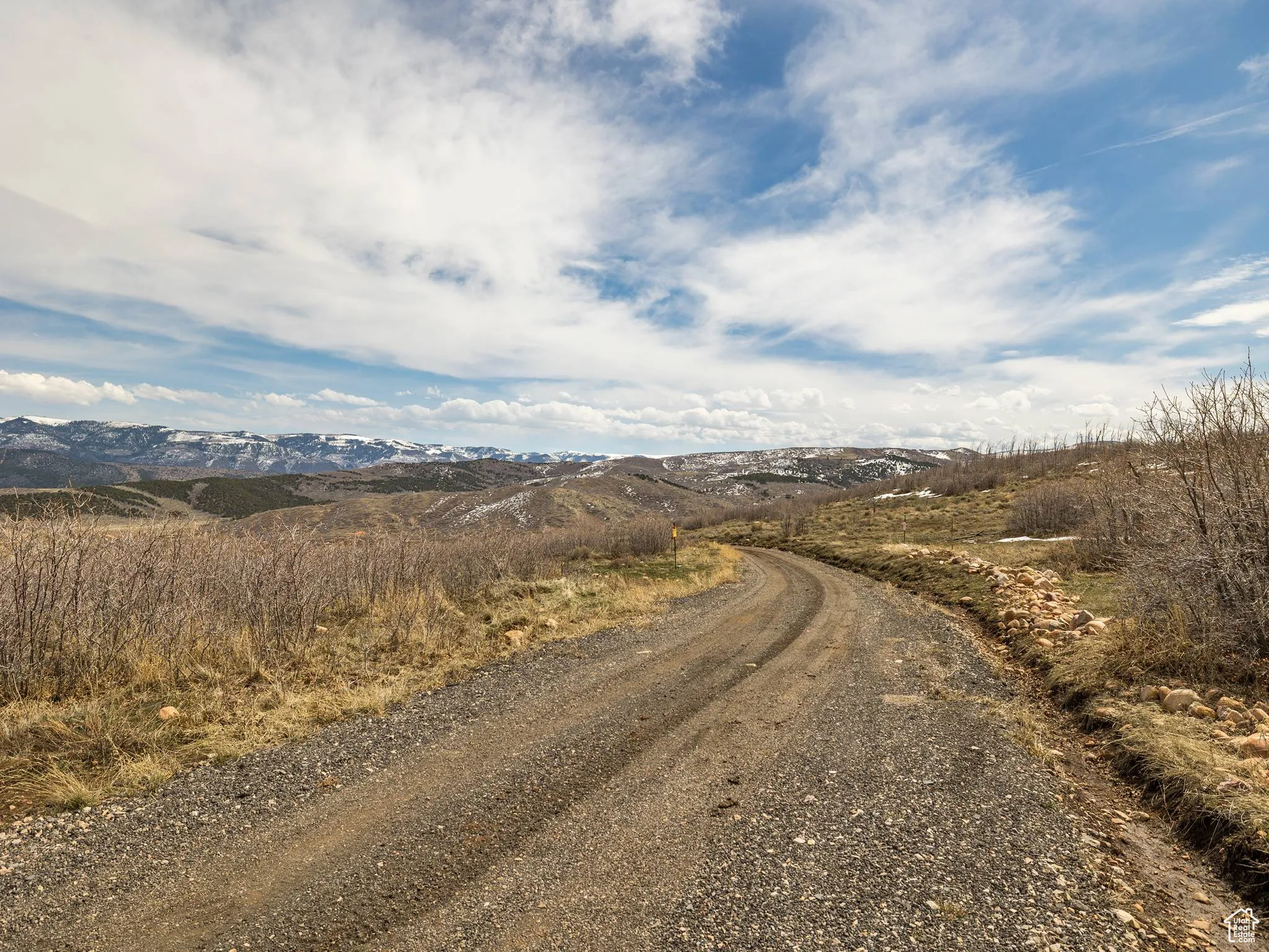 View of street featuring a mountain view