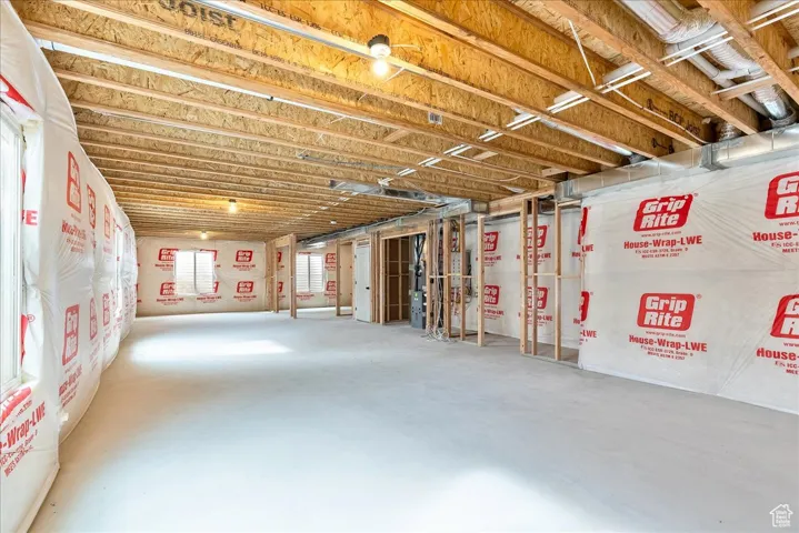 View of basement
