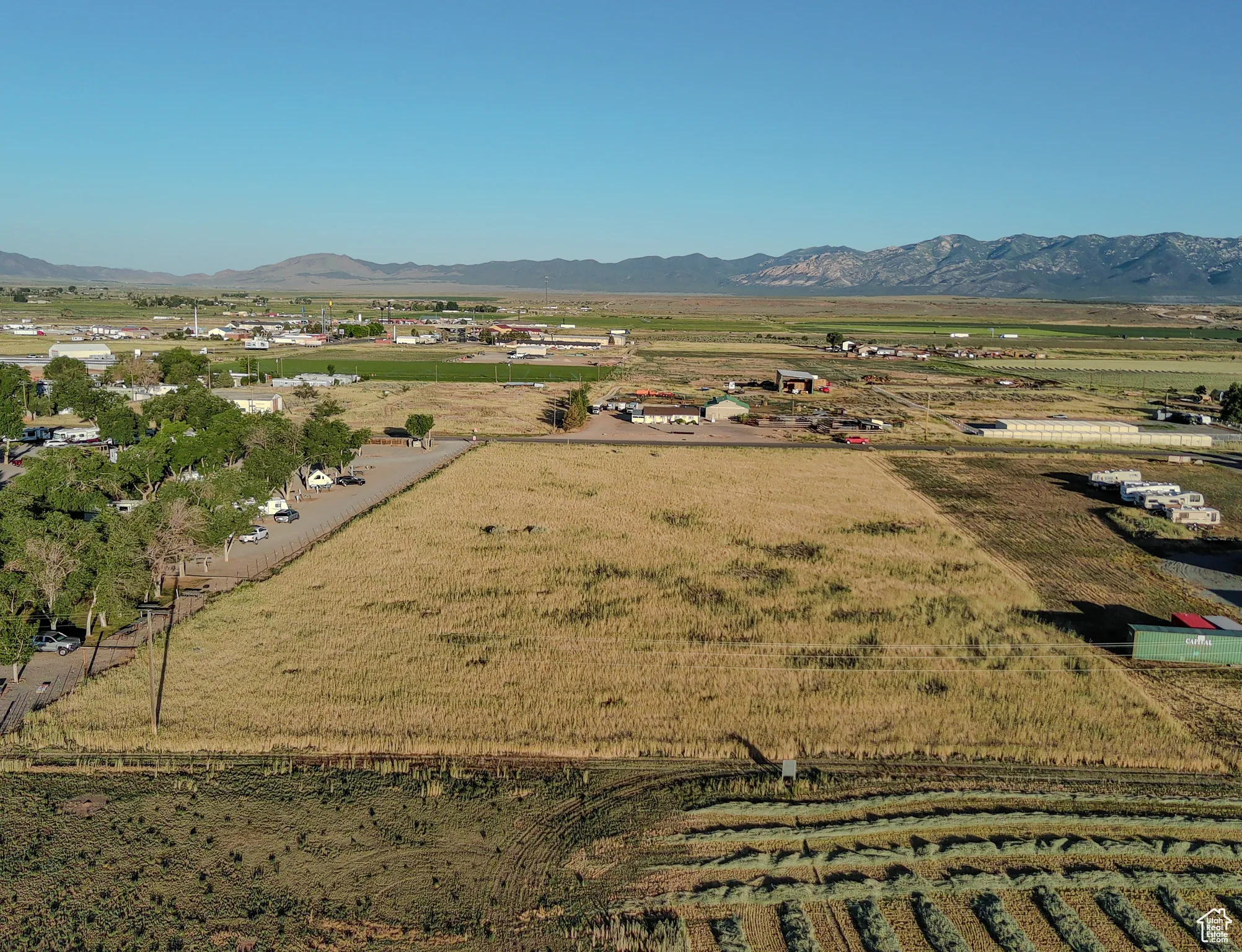 View of rural area featuring a mountainous background
