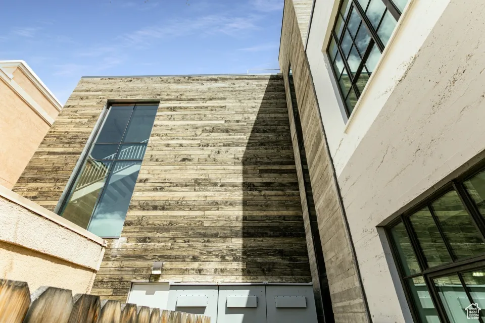 View of exterior details