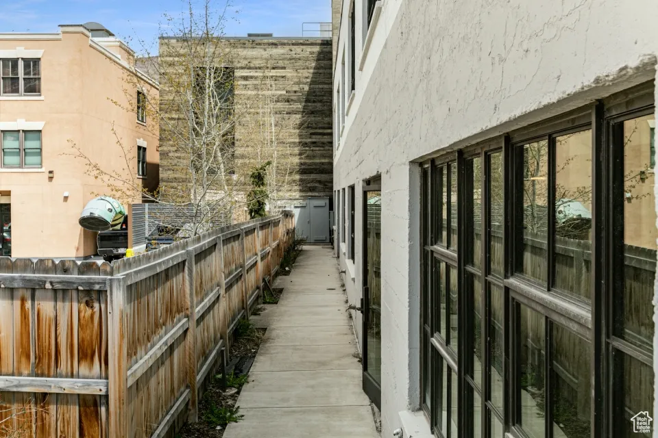 View of side of home