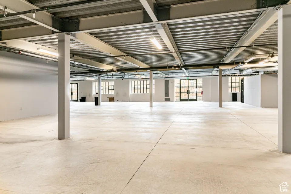 View of parking deck