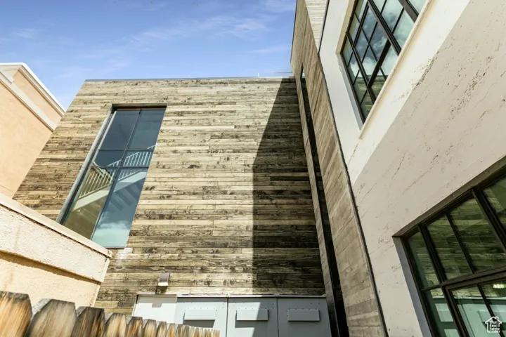 View of exterior details