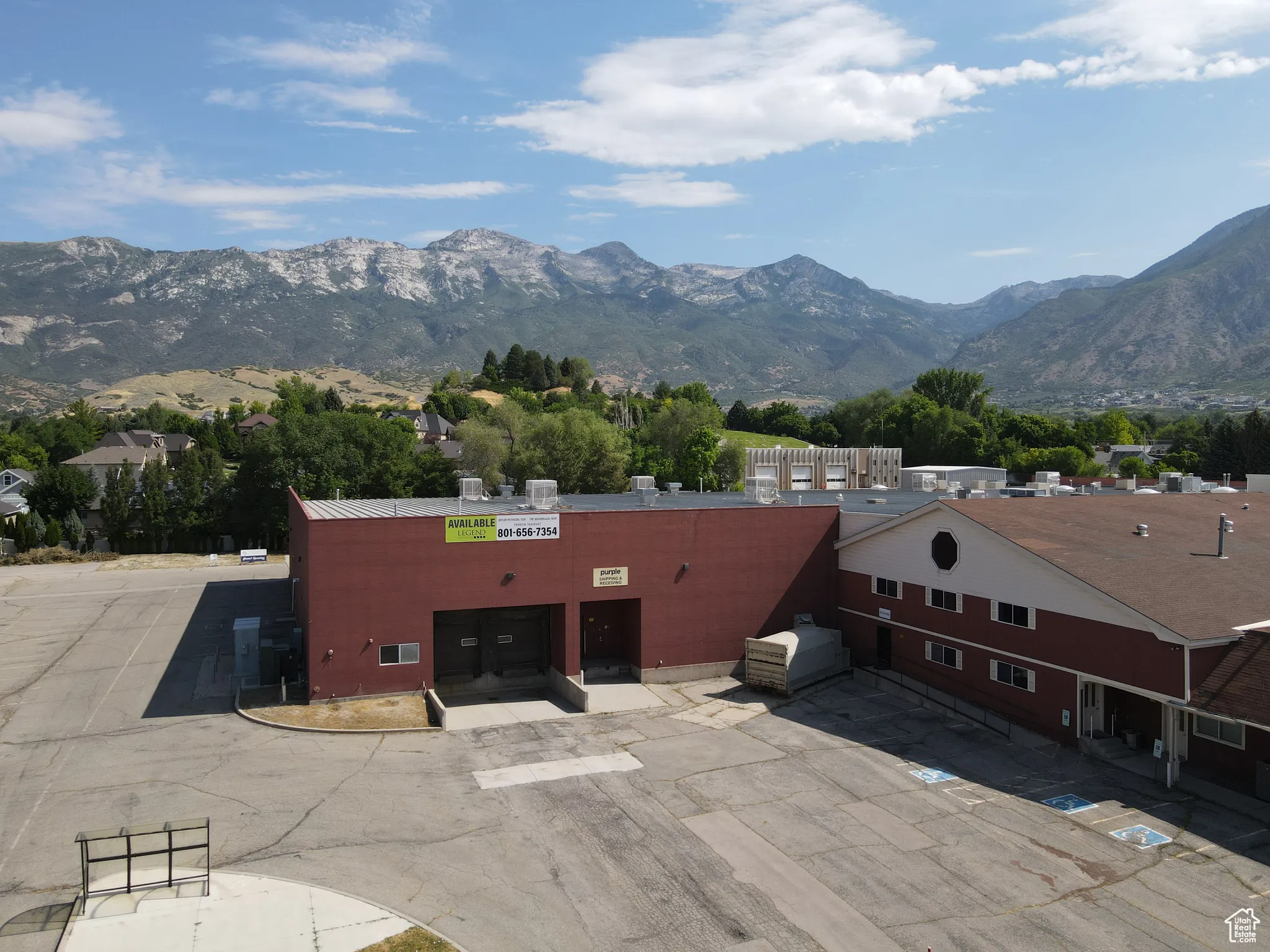 View of mountain backdrop