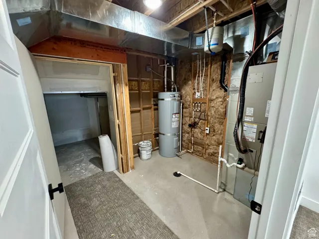 Utilities featuring secured water heater