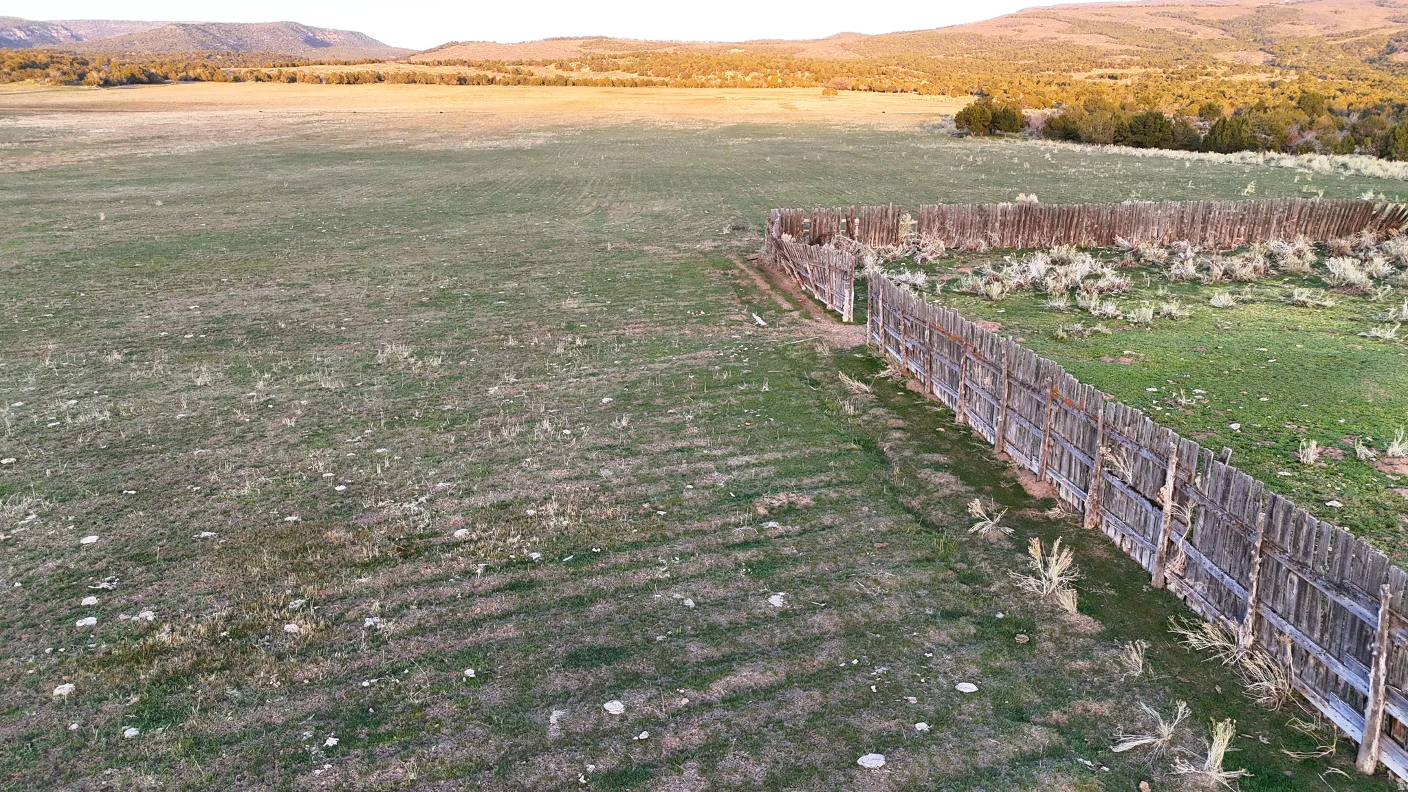 View of yard with a mountain view and a view of rural / pastoral area