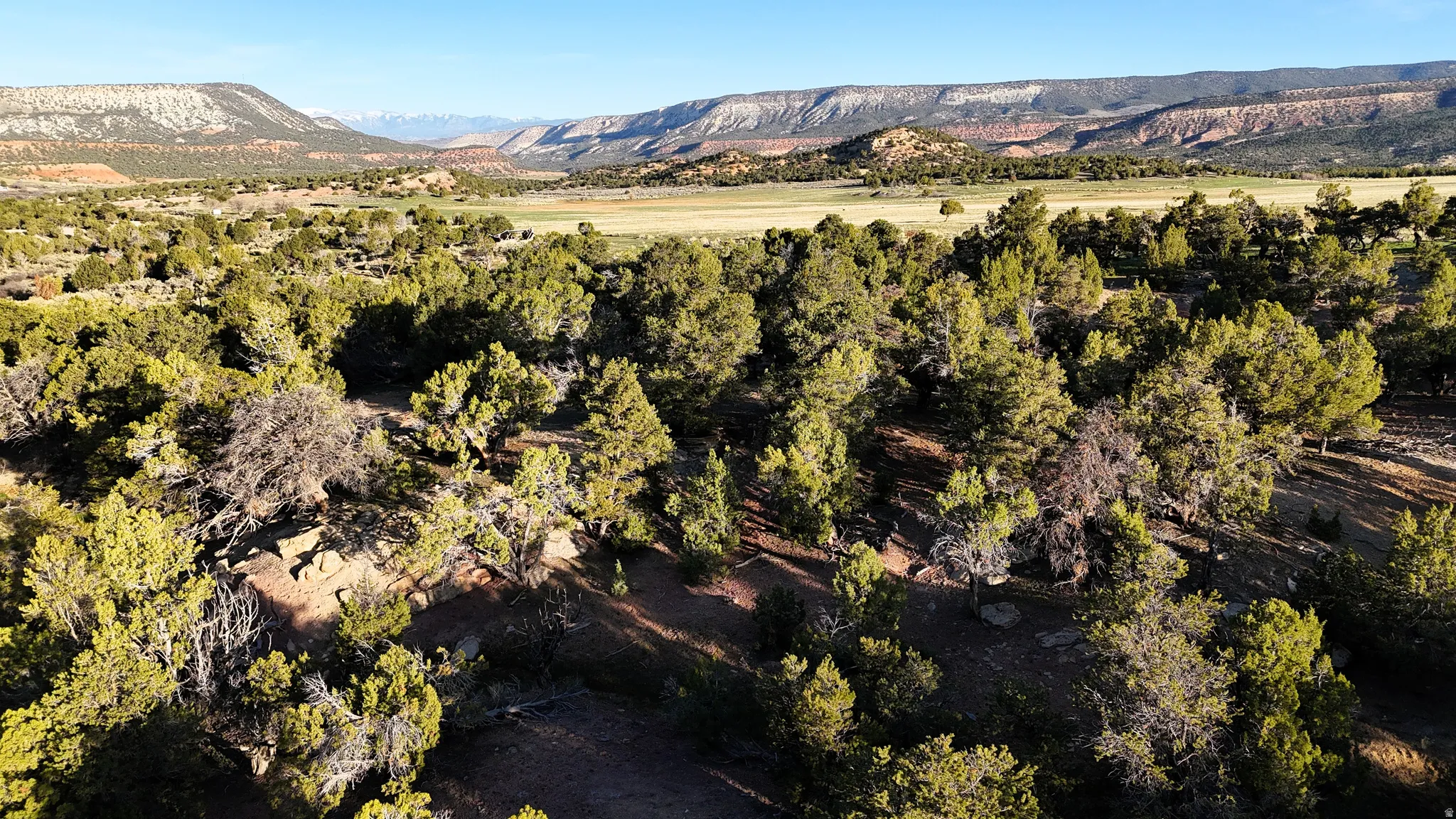 View of mountain backdrop