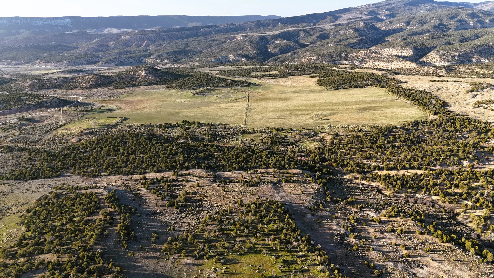 View of mountain background