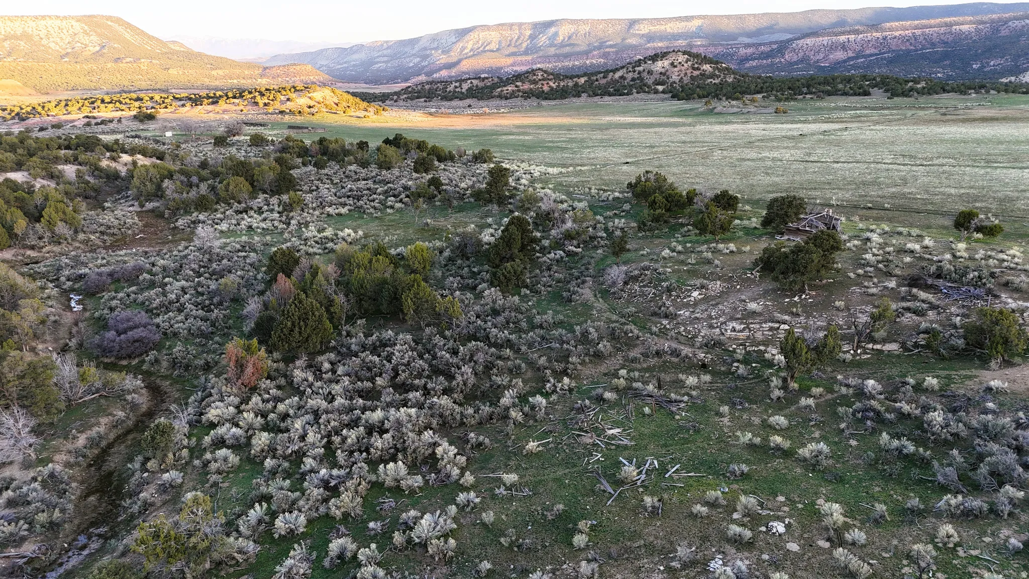 View of mountain backdrop