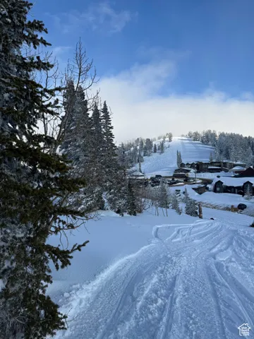 View of  main resort center from property
