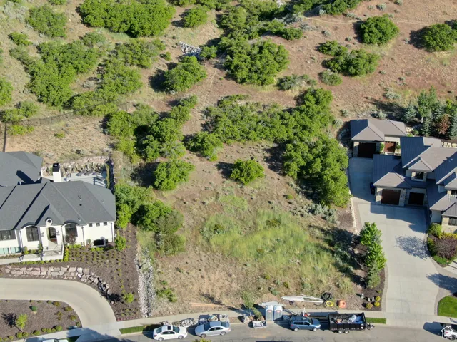 Aerial view of property's location