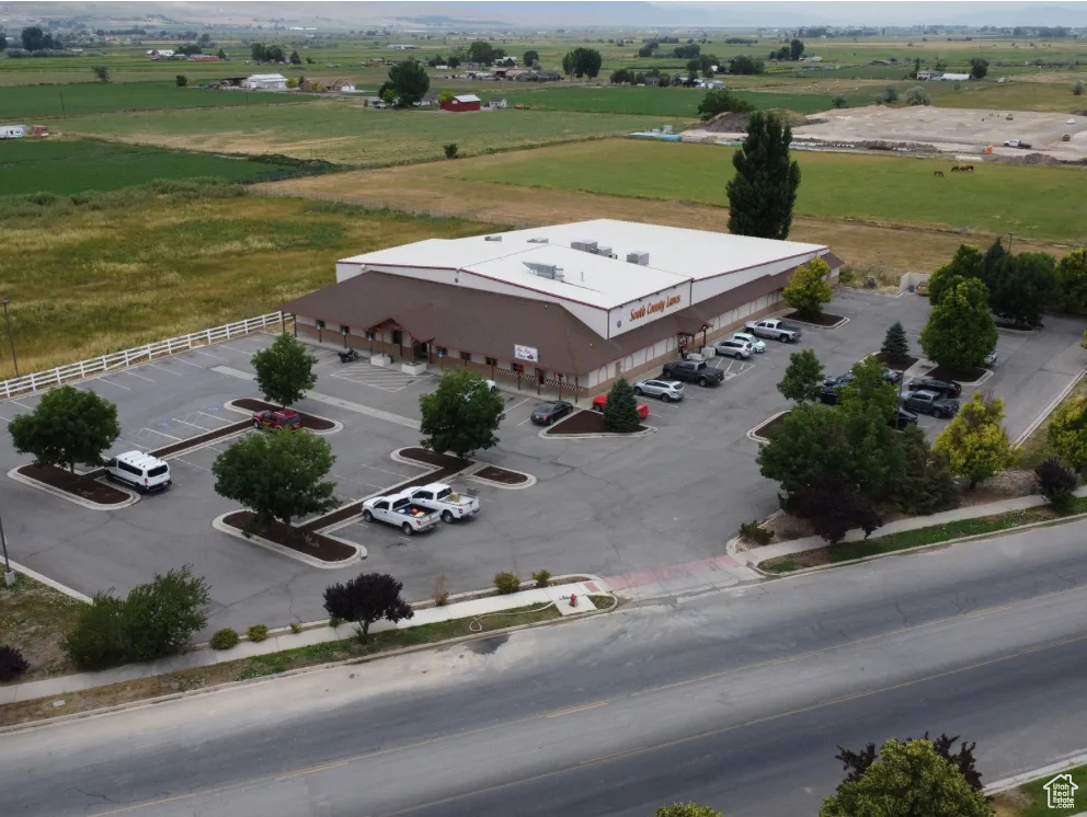 Drone / aerial view featuring a rural view
