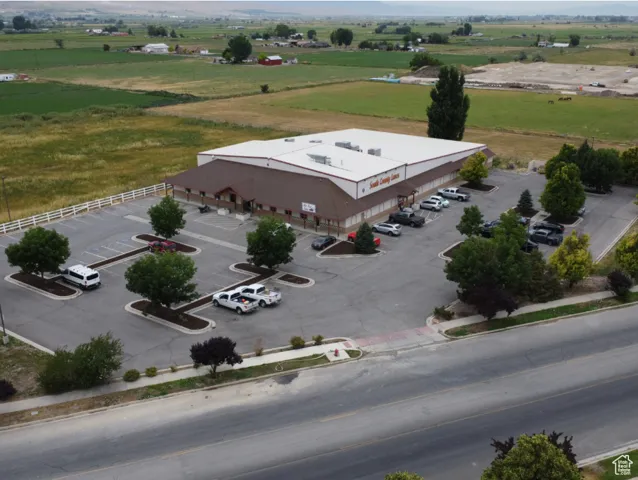 Drone / aerial view featuring a rural view