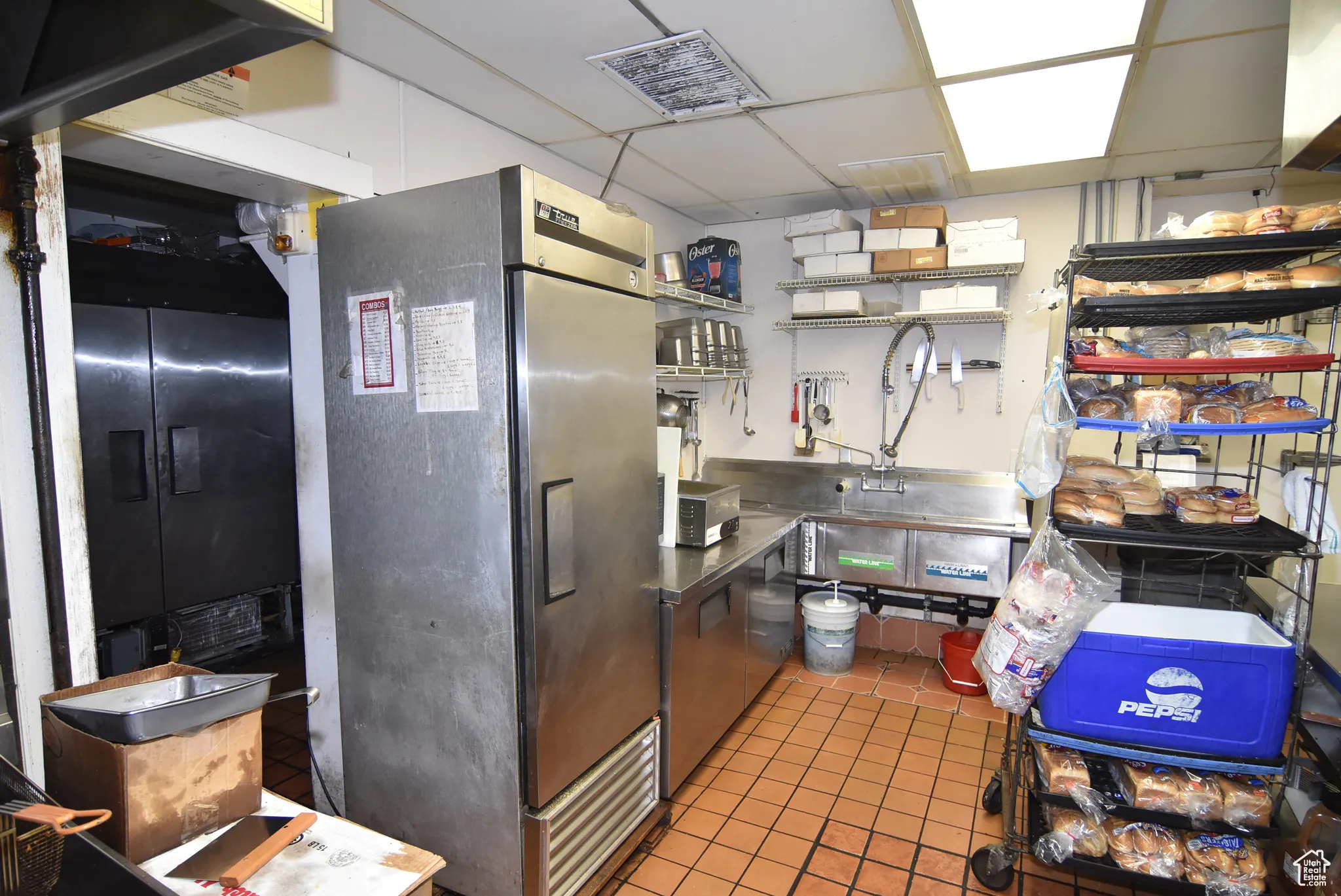 Cooler, wash station and prep