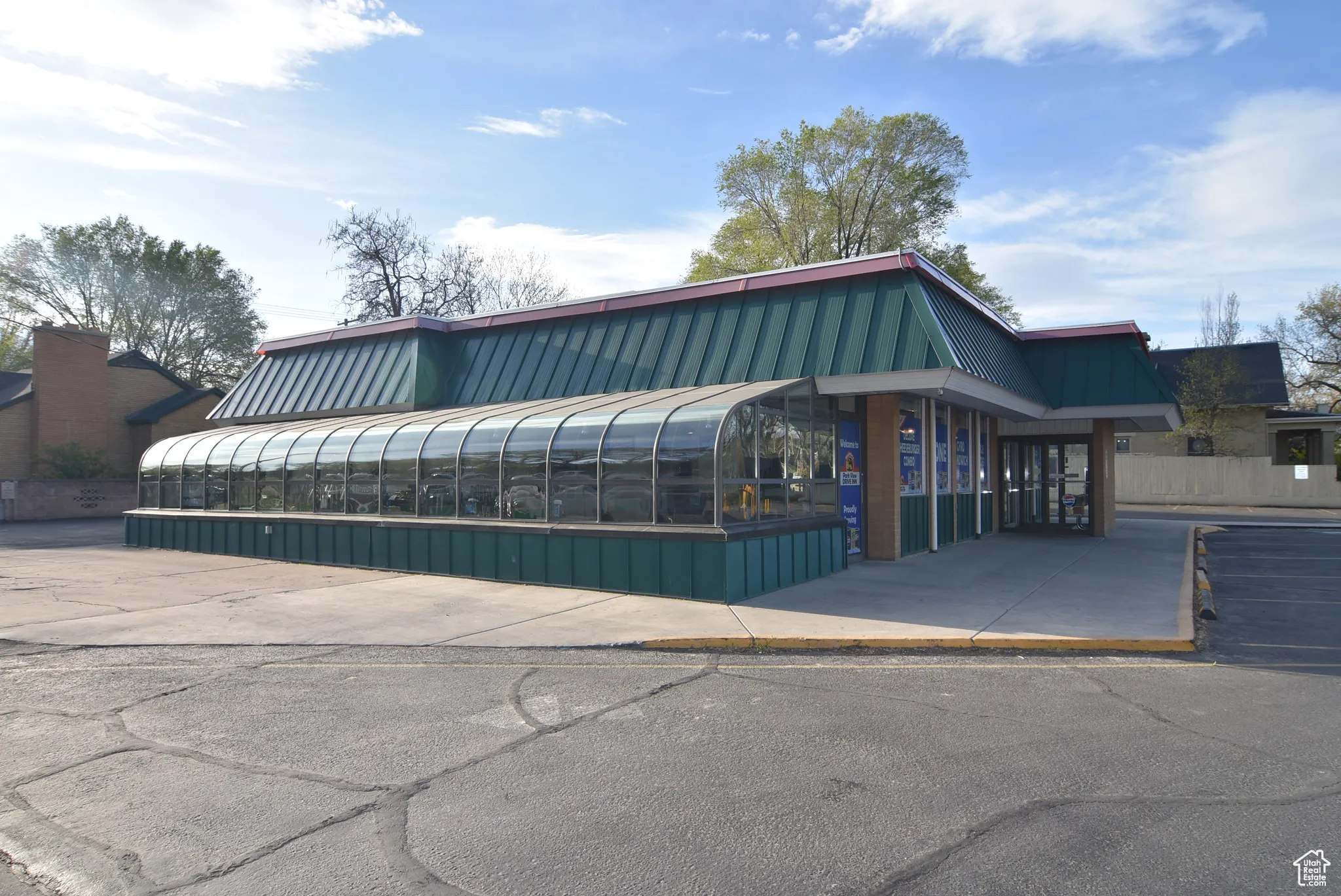 Side View of building exterior