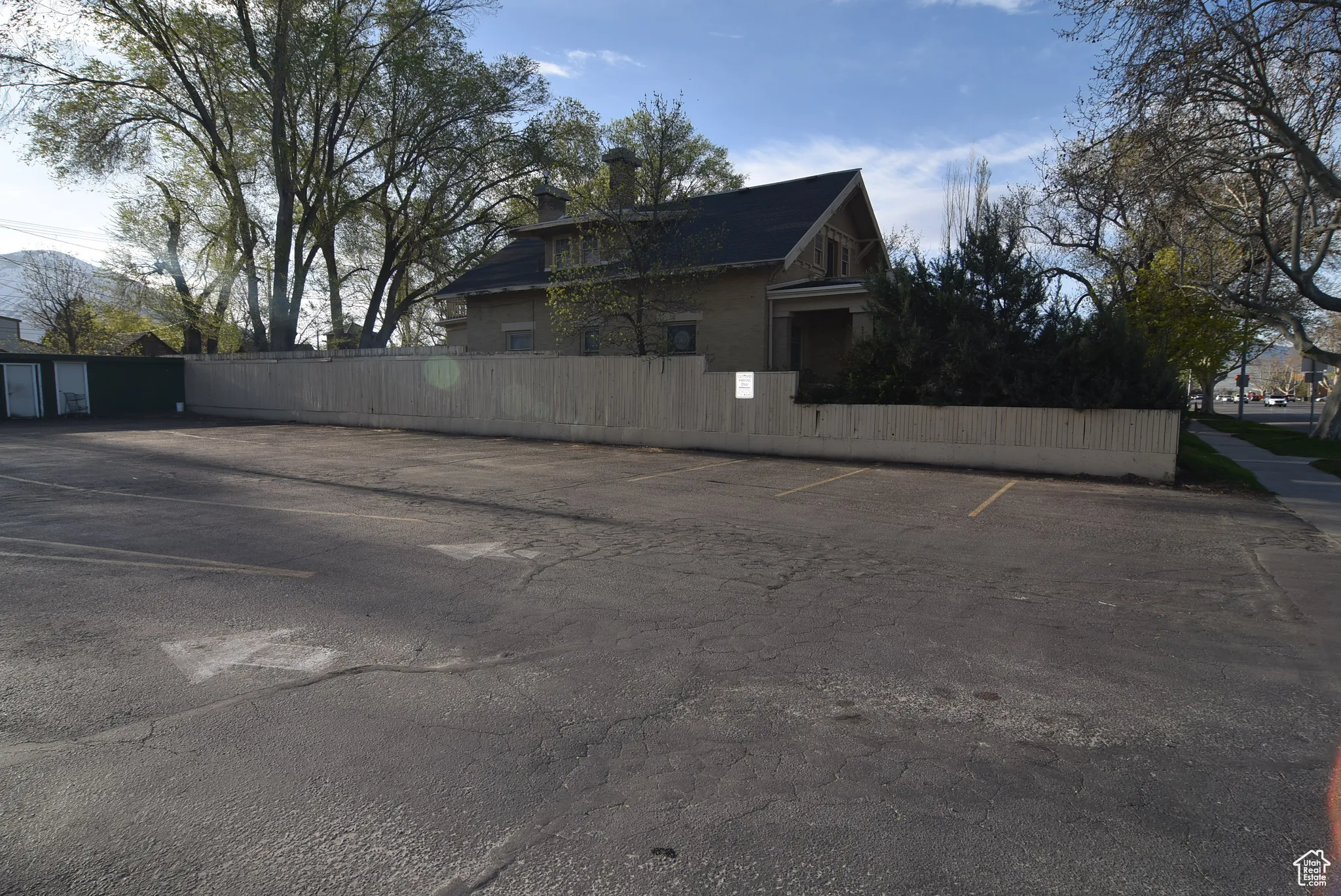 Side off-street parking