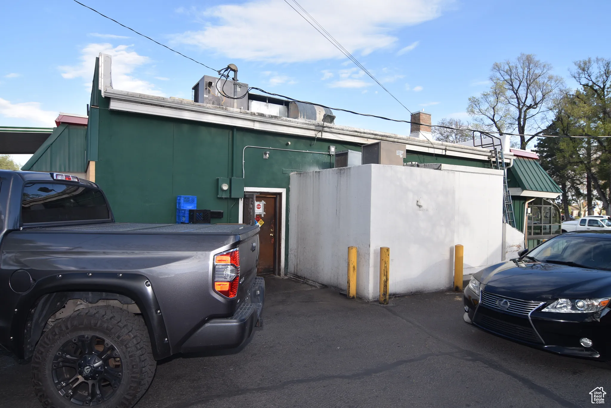 Storage Shed for non-perishables and dry good sundries.