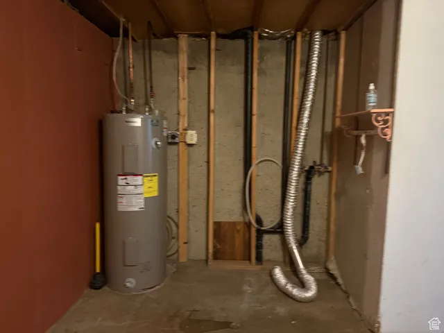 Utilities featuring water heater