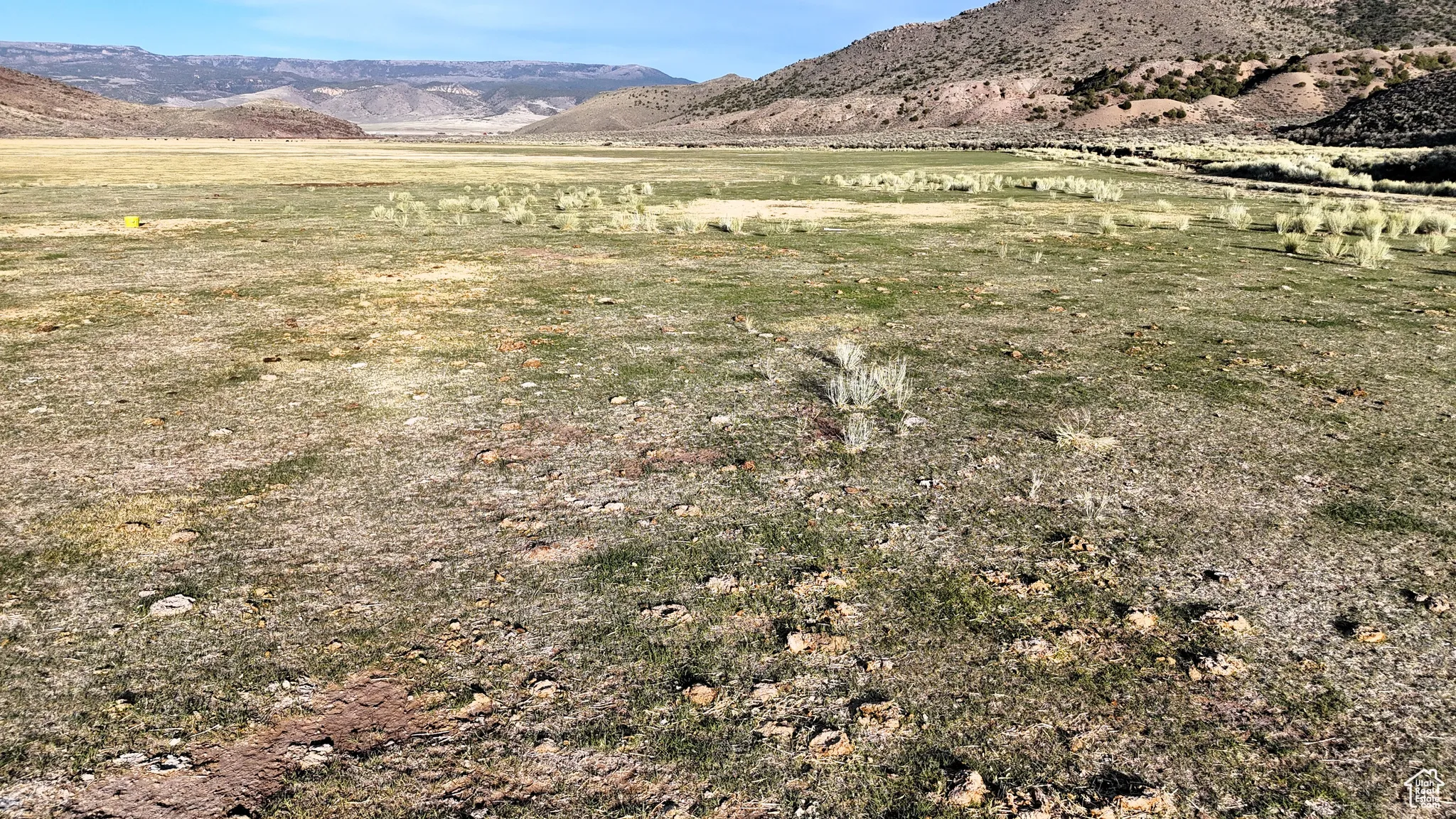 Mountain view featuring a rural view