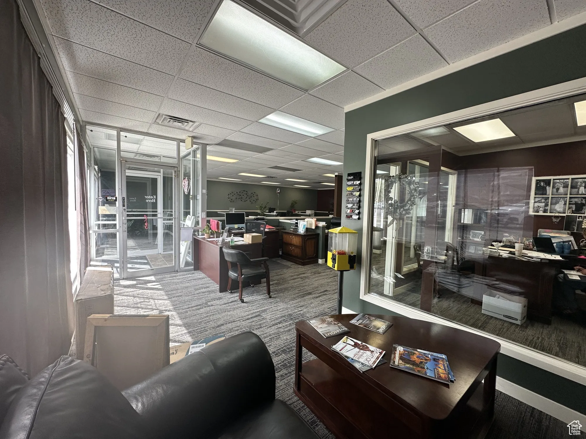 Interior space featuring visible vents