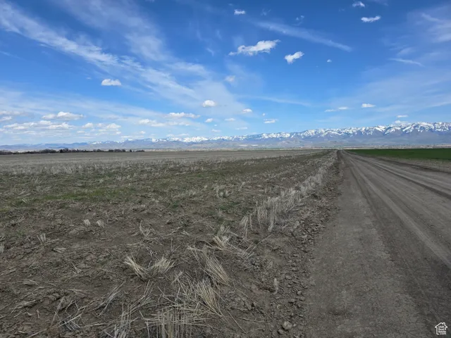 View of road with a mountain view and a rural view