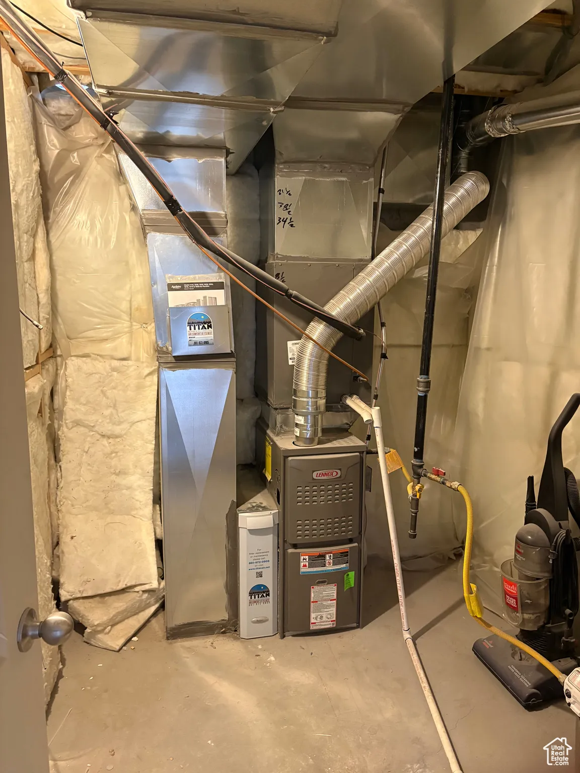 View of utility room