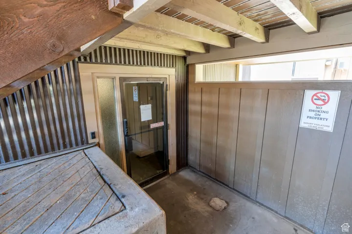 View of property entrance