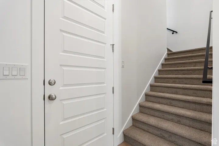 View of stairway