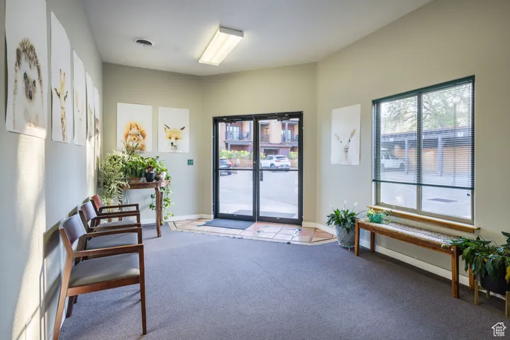 Common area featuring visible vents