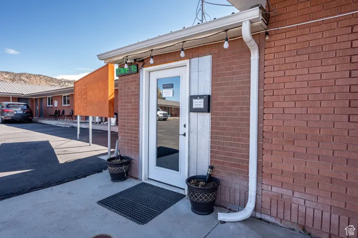 Motel Office Entrance