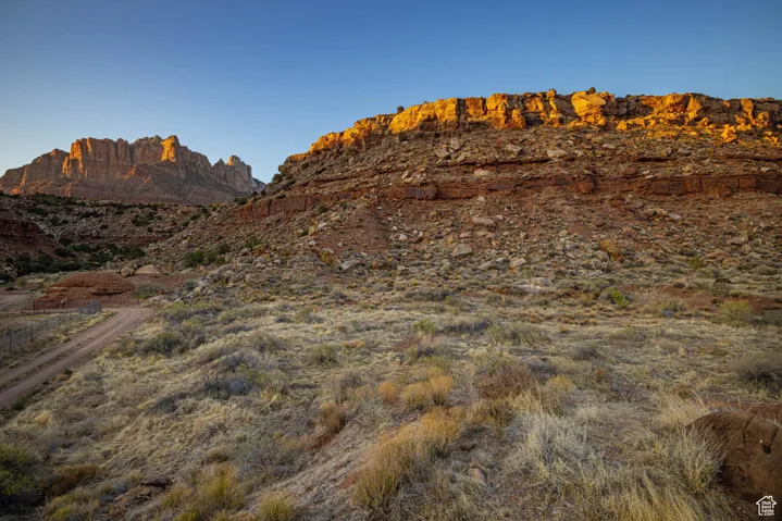 View of mountain backdrop