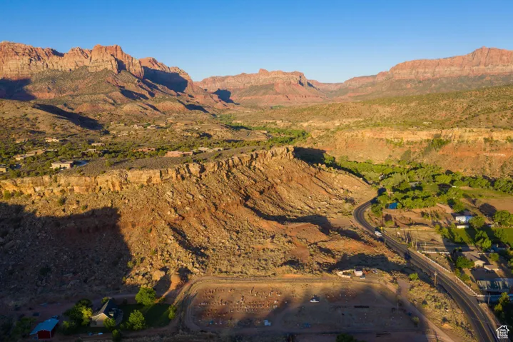 View of mountain background