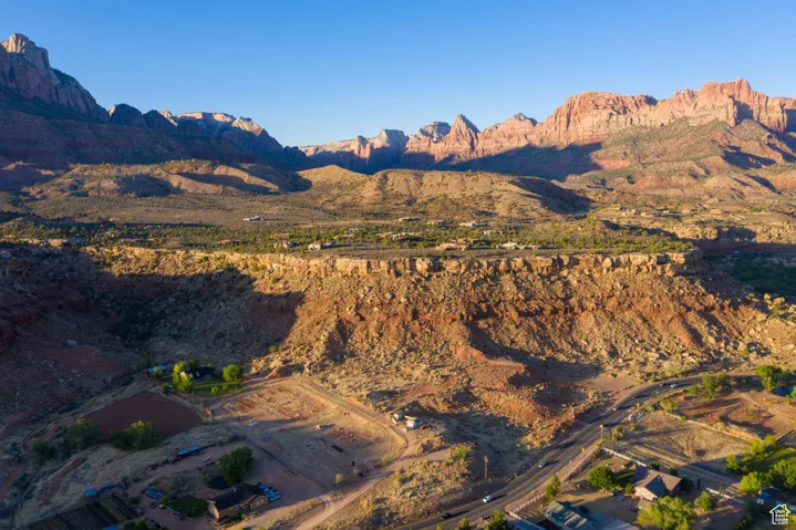 View of mountain backdrop