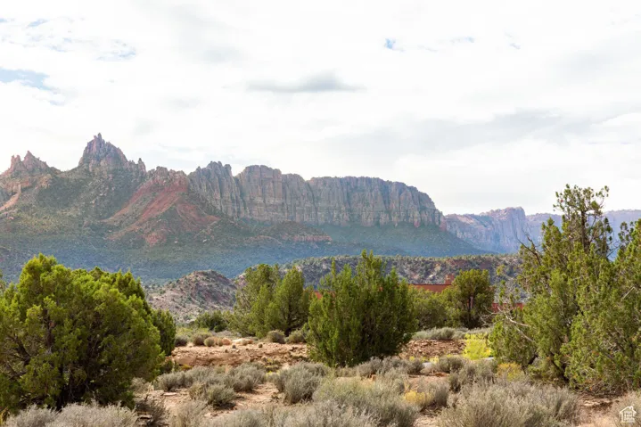 View of mountain backdrop